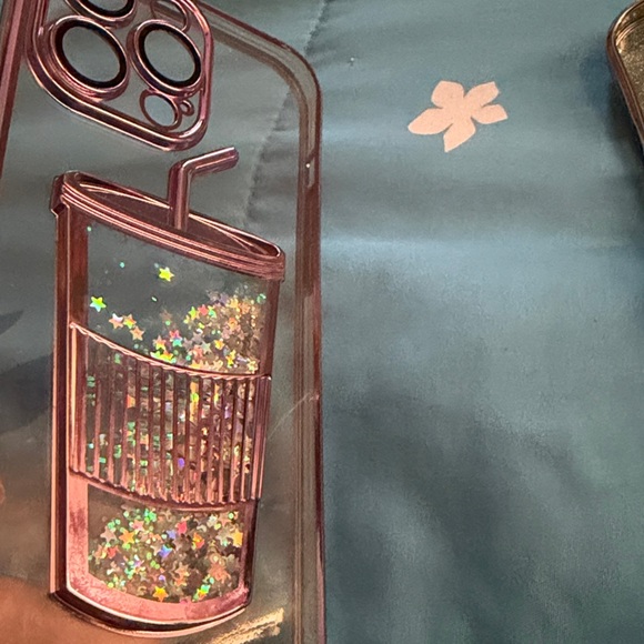 Pink Glitter Phone Case - Picture 3 of 3